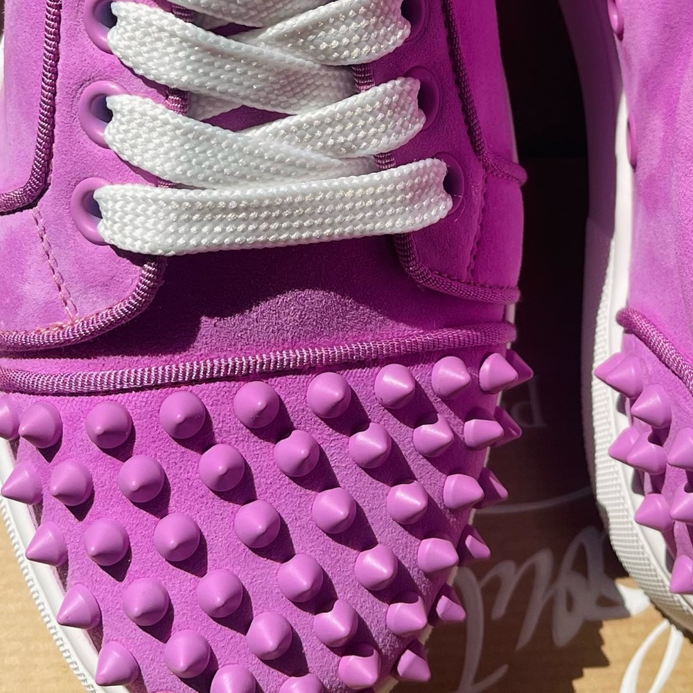 Christian Louboutin Spiked Sneakers VIEIRA 2 ORLATO FLAT - Picture 6 of 10